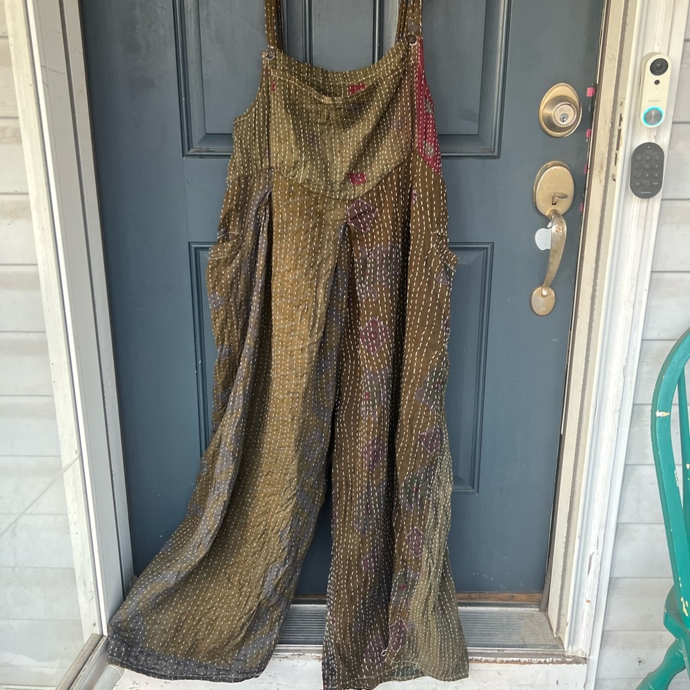 Kantha Bae Crossroads overalls